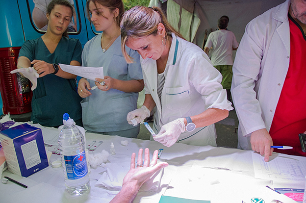 Testeos rápidos para VIH y sífilis en el Hospital Tránsito Cáceres