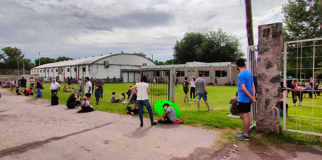 Villa Allende: alta demanda de testeos en el Club Quilmes