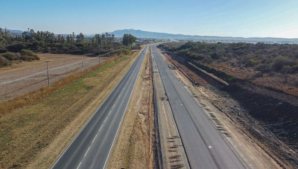 Avanza la construcción de la autovía de la ruta C45 (Falda del Carmen) 
